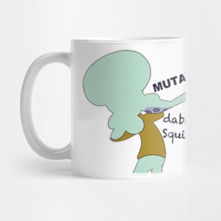 Mutated Dabbing Squidward Mug